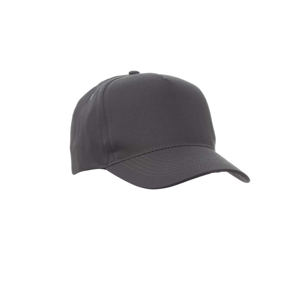 Cappellino da baseball in cotone 5 pannelli Payper New York Grigio Antracite - Confezione 5 pezzi Cappellino da baseball in cotone 5 pannelli Payper New York Grigio Antracite - Confezione 5 pezzi