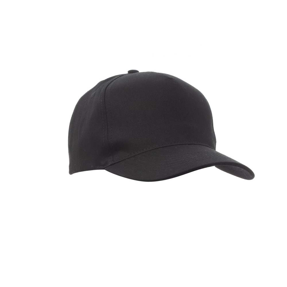 Cappellino da baseball in cotone 5 pannelli Payper New York Nero - Confezione 5 pezzi Cappellino da baseball in cotone 5 pannelli Payper New York Nero - Confezione 5 pezzi
