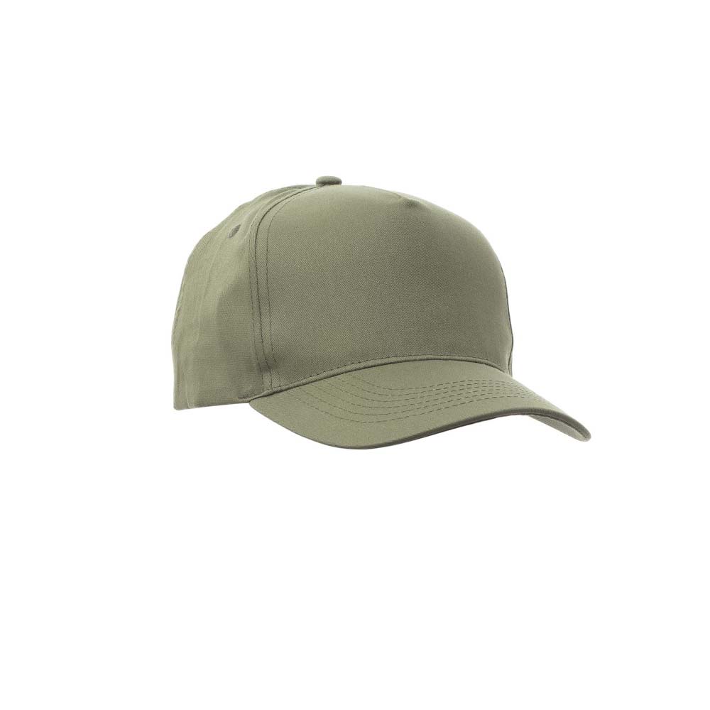 Cappellino da baseball in cotone 5 pannelli Payper New York Verde militare - Confezione 5 pezzi Cappellino da baseball in cotone 5 pannelli Payper New York Verde militare - Confezione 5 pezzi