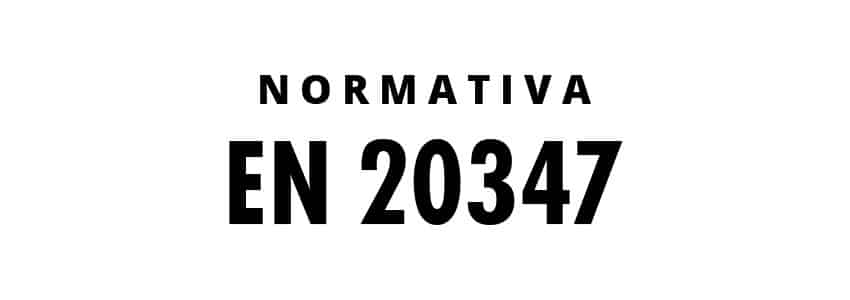Calzature no safety conformi alla normativa EN 20347