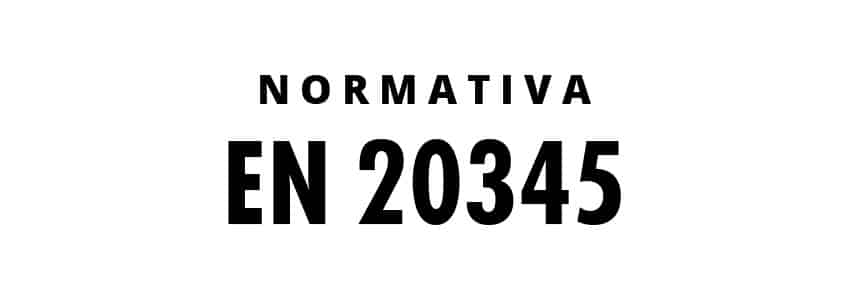 Scarpe antinfortunistiche conformi alla normativa EN 20345