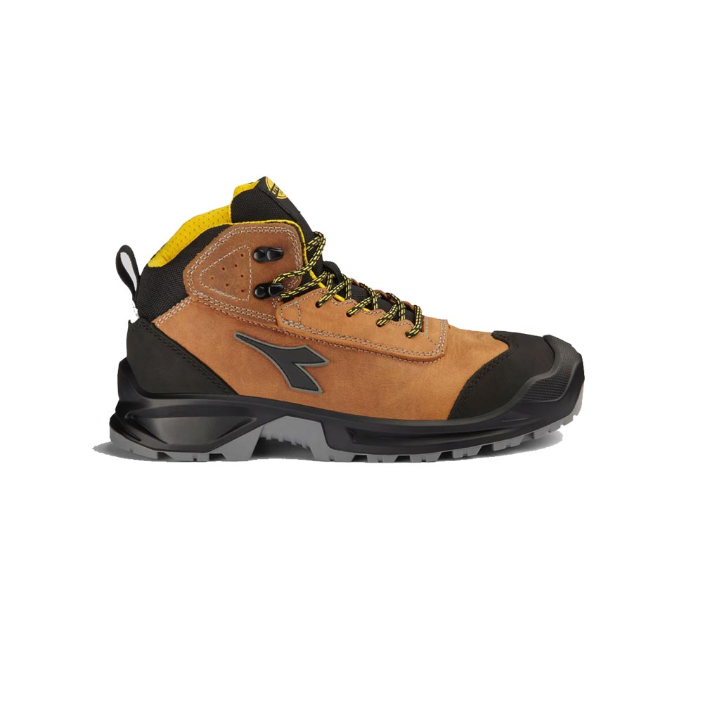 Scarpe da lavoro Diadora Classic Mid S3S FO SC LG SR noce Scarpe da lavoro Diadora Classic Mid S3S FO SC LG SR noce