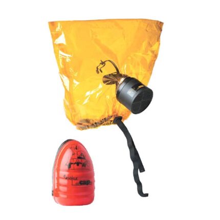 DPI di fuga a cappuccio con filtro S&egrave;kur esCAPe EN 403:2005