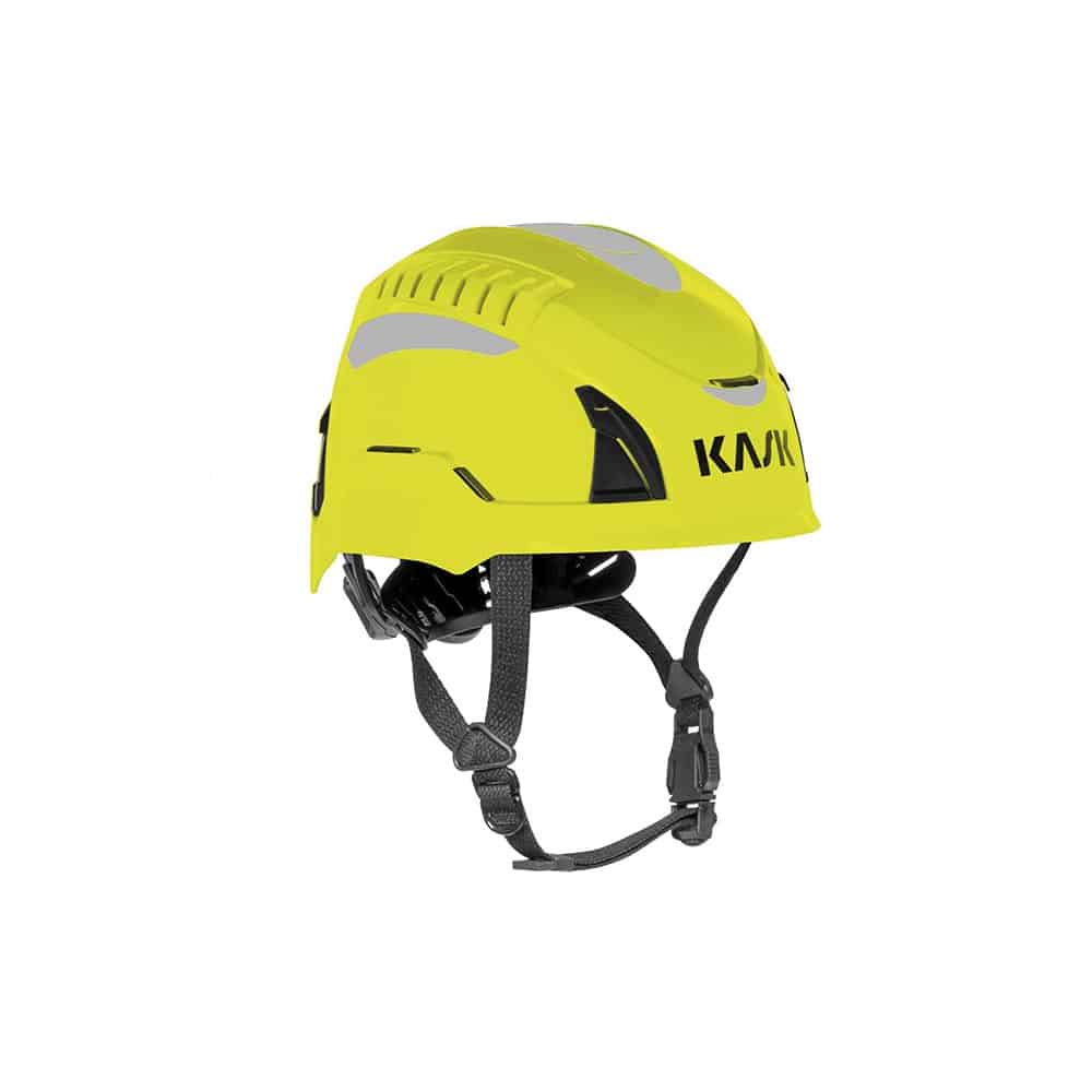 Casco areato per il soccorso antincendio boschivo Kask Quantum Cabrio - Colore Giallo Fuorescente Casco areato per il soccorso antincendio boschivo Kask Quantum Cabrio - Colore Giallo Fuorescente