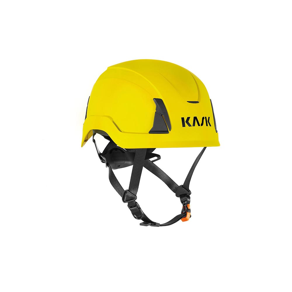 Kask Primero casco antinfortunistico per i lavori in quota EN 397 - EN 50365 - EN 12492 - Giallo Kask Primero casco antinfortunistico per i lavori in quota EN 397 - EN 50365 - EN 12492 - Giallo