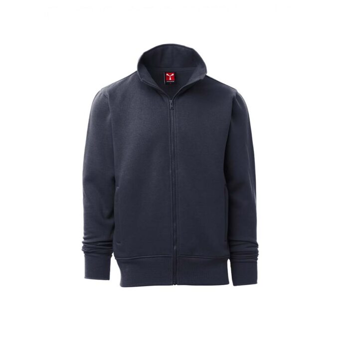 Felpa da lavoro in misto cotone a zip intera Payper Alabama Blu Navy