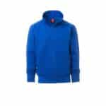 Felpa da lavoro in misto cotone a zip intera Payper Alabama Blu Royal