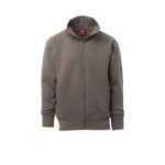 Felpa da lavoro in misto cotone a zip intera Payper Alabama Grigio Smoke