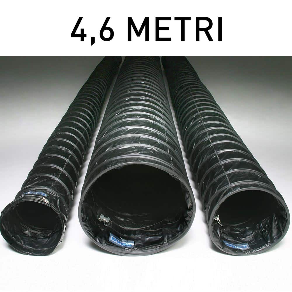 Tubo antistatico rinforzato per ventilatore ATEX UB20XX – 4,6 metri - Ø 20 cm Tubo antistatico rinforzato per ventilatore ATEX UB20XX – 4,6 metri - Ø 20 cm