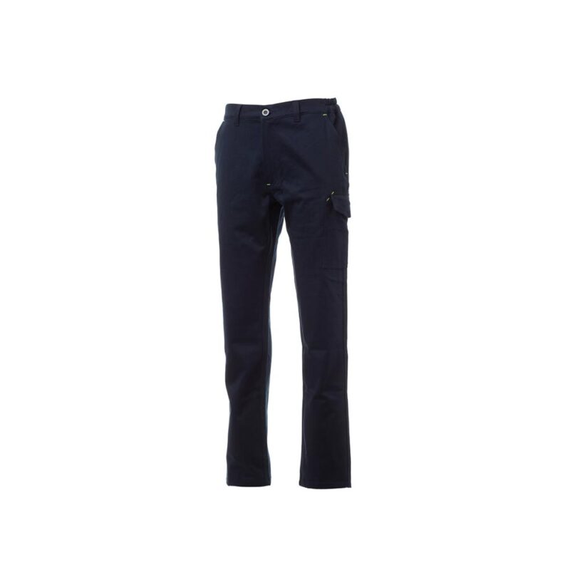 Pantalone invernale da lavoro Payper Power Winter in cotone - DPI di Categoria I, EN ISO 13688:2013 + A1:2021 - Blu Navy
