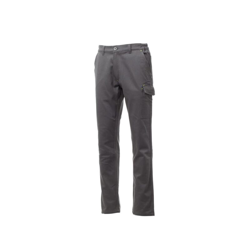 Pantalone invernale da lavoro Payper Power Winter in cotone - DPI di Categoria I, EN ISO 13688:2013 + A1:2021 - Grigio Smoke