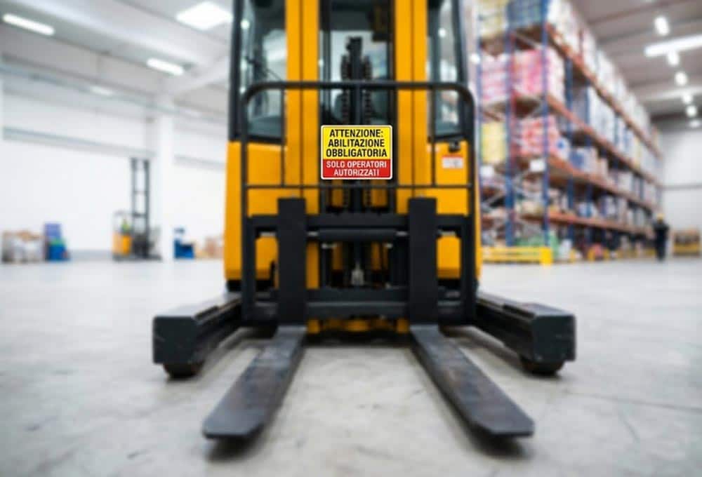 Abilitazioni per attrezzature e macchinari speciali Work Secure