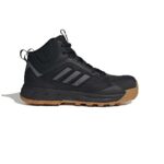 Scarpe antinfortunistiche ADIDAS TORAVA MID S3S ESD nero bianco vista laterale