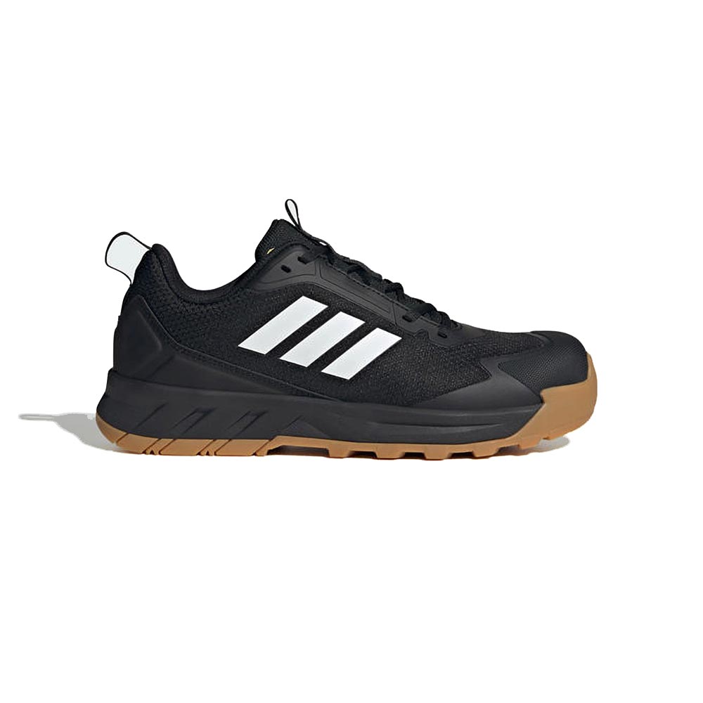 Scarpe-antinfortunistiche-da-donna-ADIDAS-TORAVA LOW-S3S-ESD-nero-bianco-vista-laterale Scarpe antinfortunistiche da donna ADIDAS TORAVA LOW S3S ESD nero bianco vista laterale